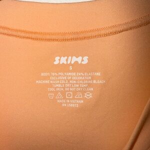 SKIMS Women's Peach T Shirt